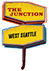 Illustration of The Junction Sign in Seattle